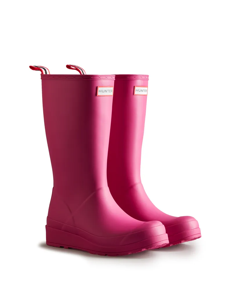 Hunter Womens Play Boot in Prismatic Pink-1